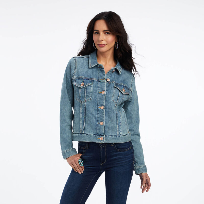 Ariat Jacke Damen - Denim Blau ( GAUZJ-4329 )